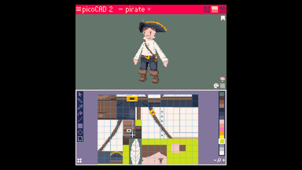 picoCAD 2 game for Linux 1