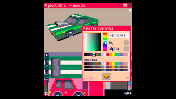 picoCAD 2for windows and Linux 1