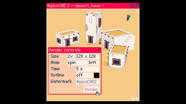 picoCAD 2 screenshot 5