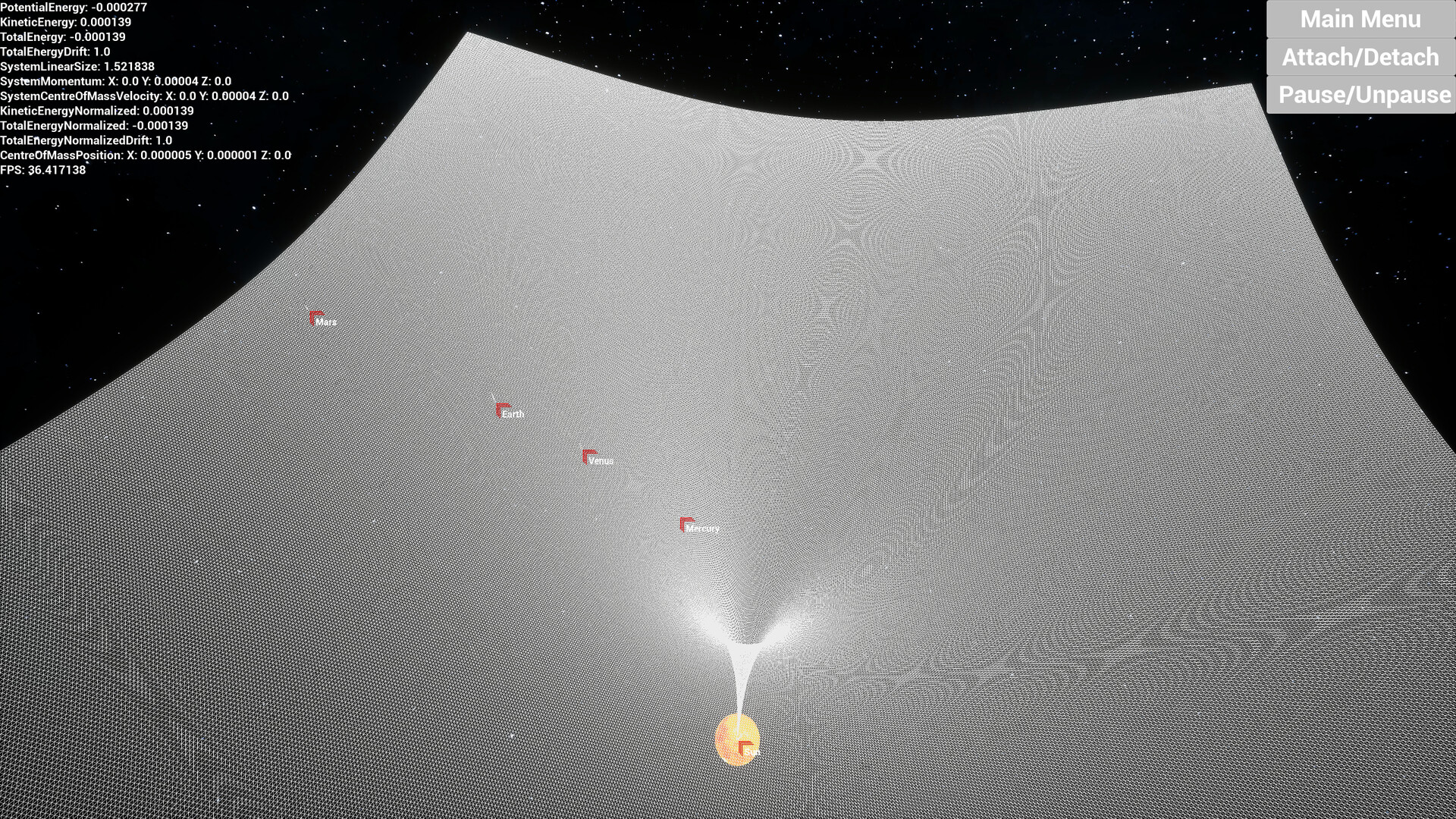 Gravity Sandbox screenshot #5