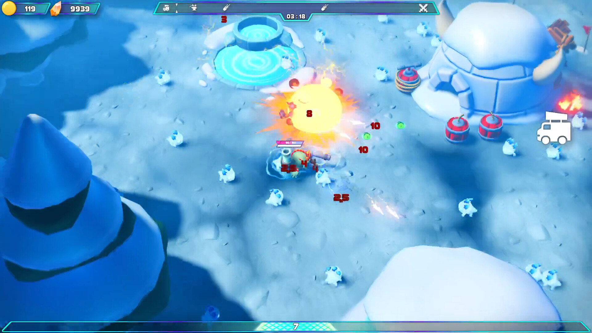 Dino-Ducks Mayhem screenshot #2