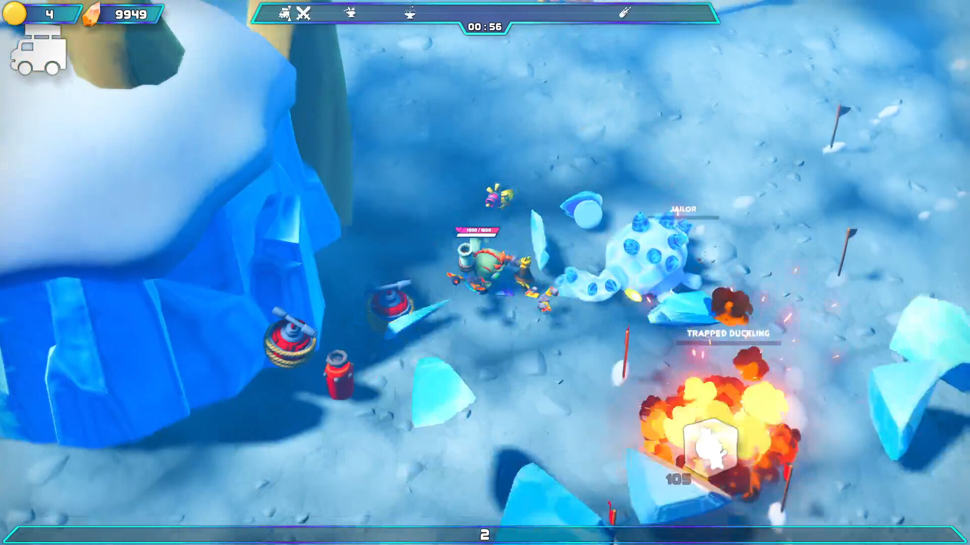 Dino-Ducks Mayhem screenshot #5