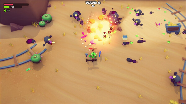 Dino-Ducks Mayhem screenshot 2
