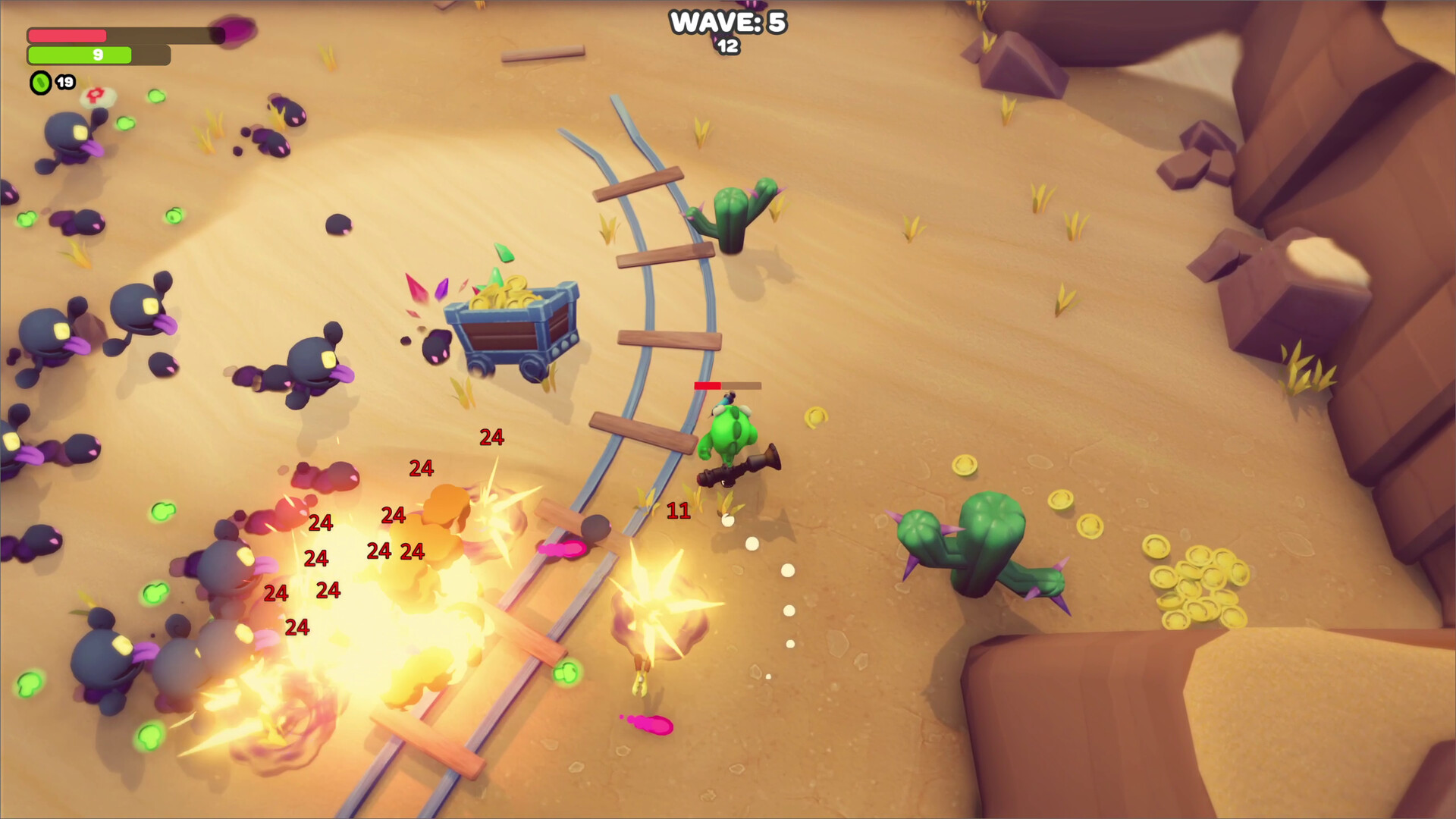 Dino-Ducks Mayhem screenshot #4
