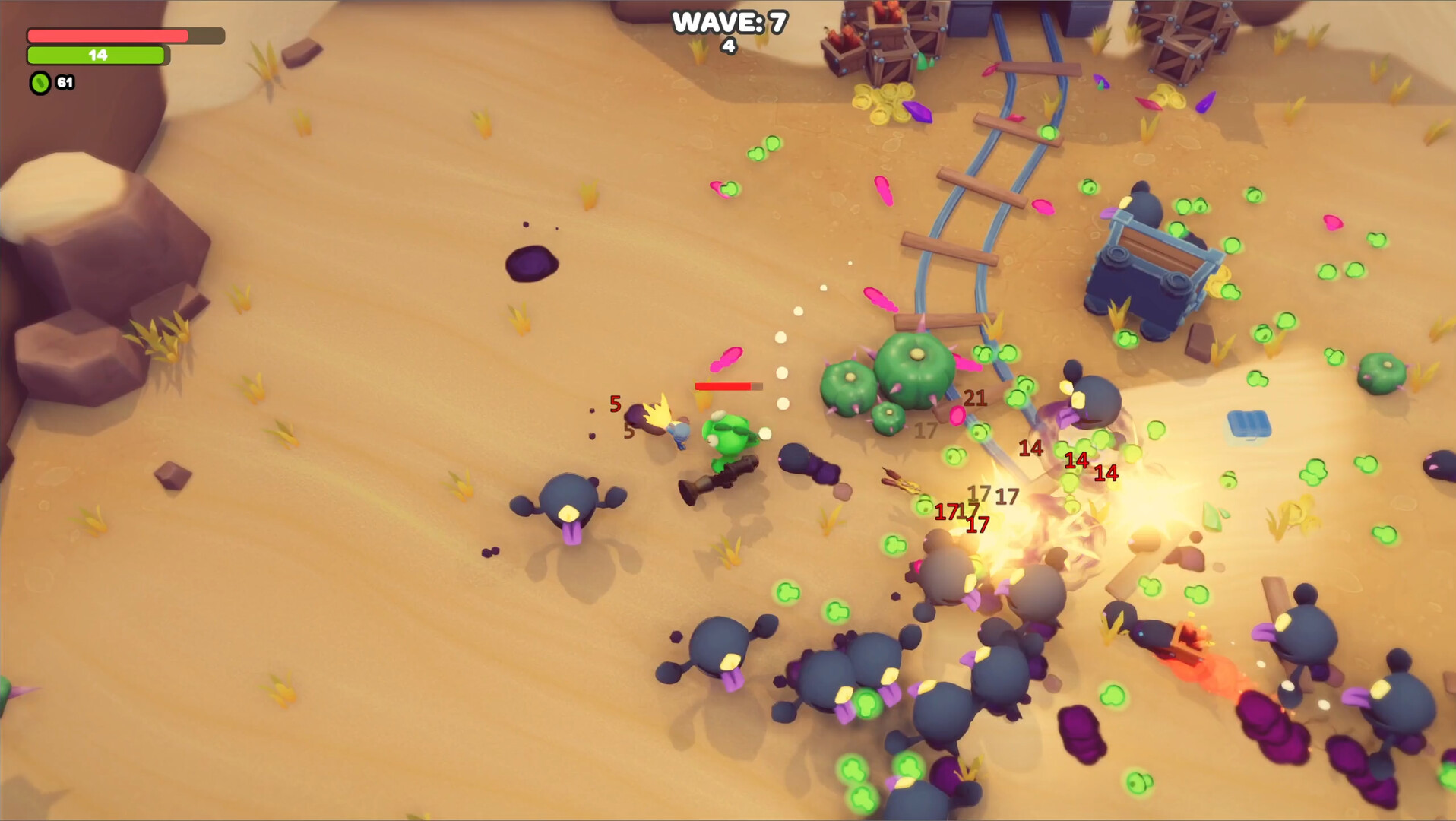 Dino-Ducks Mayhem screenshot #1