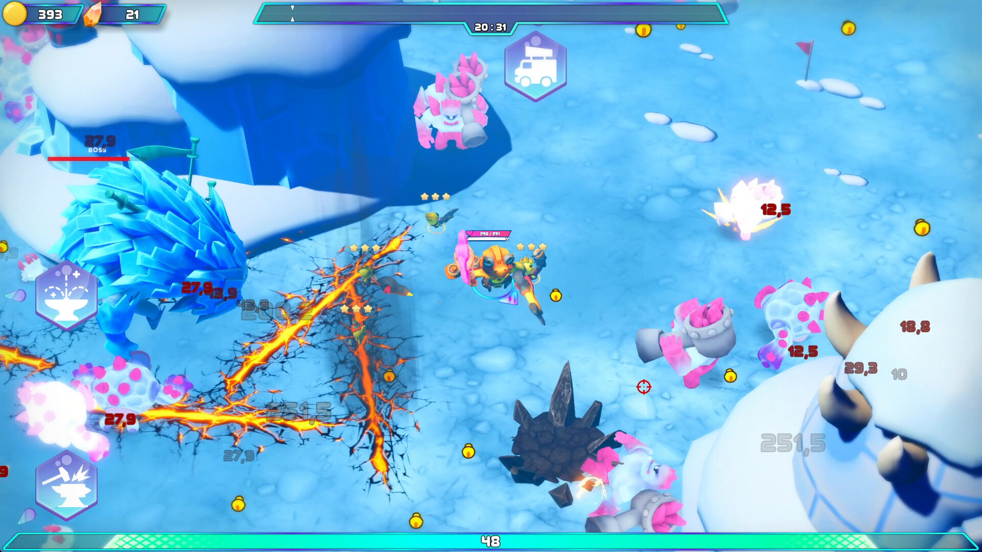 Dino-Ducks Mayhem screenshot #6