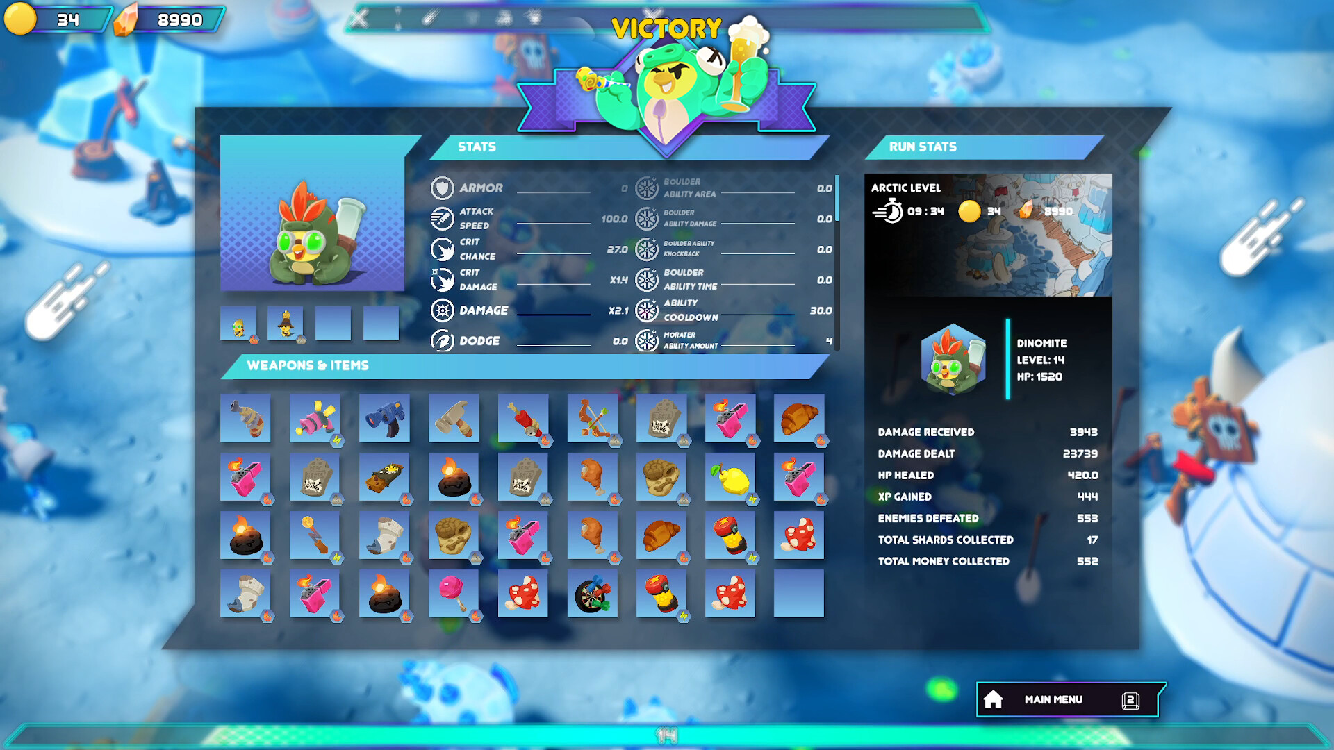 Dino-Ducks Mayhem screenshot #8