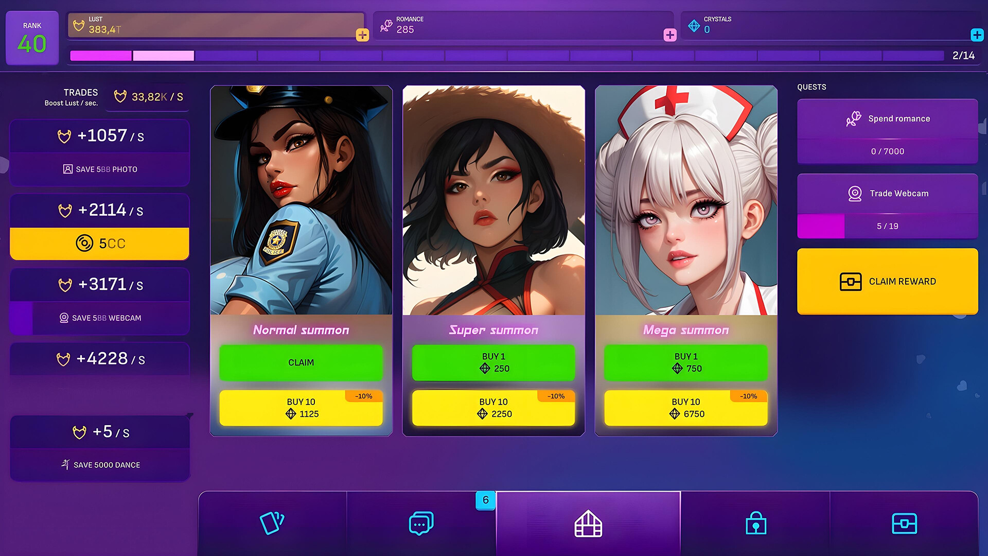 Sluts Inc. screenshot