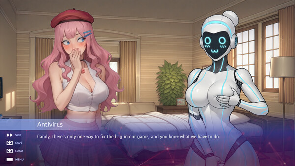 Waifu by Myside: Patch Me In — скриншот 2