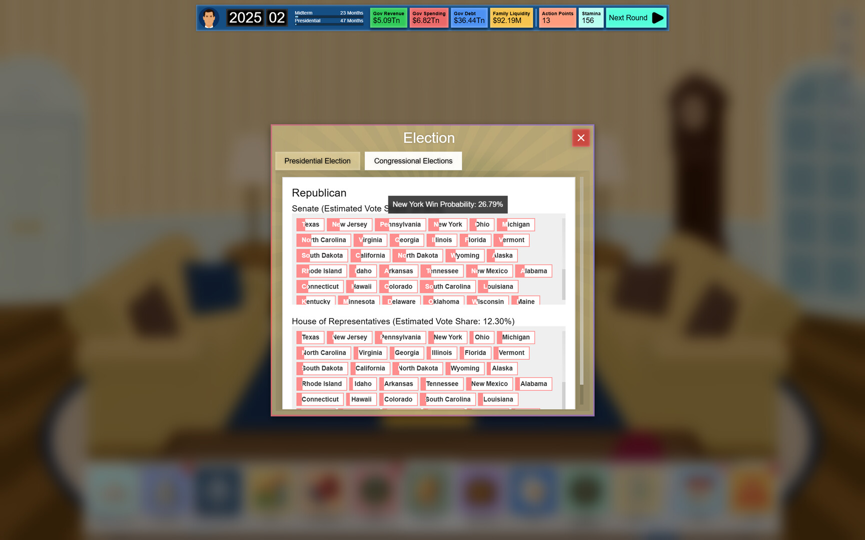 Electoral Empire: Vote to Rule, Lie to Shine screenshot #29