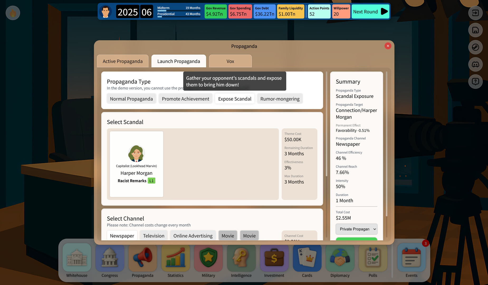 Electoral Empire: Vote to Rule, Lie to Shine screenshot #20