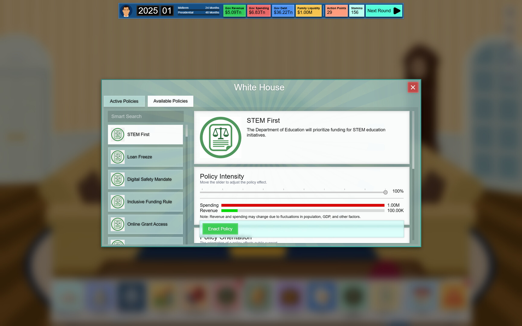 Electoral Empire: Vote to Rule, Lie to Shine screenshot #9