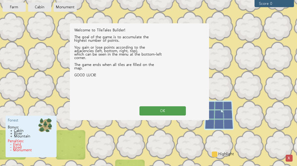 Tile Tales Builder.
