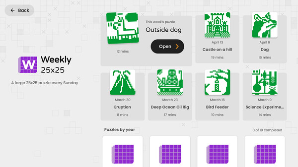 Pixelogic: Nonograms Unlimited.