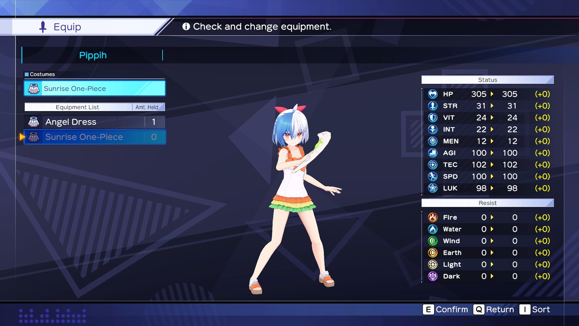 Neptunia Game Maker R:Evolution - Swimsuit Costume Set Featured Screenshot #1