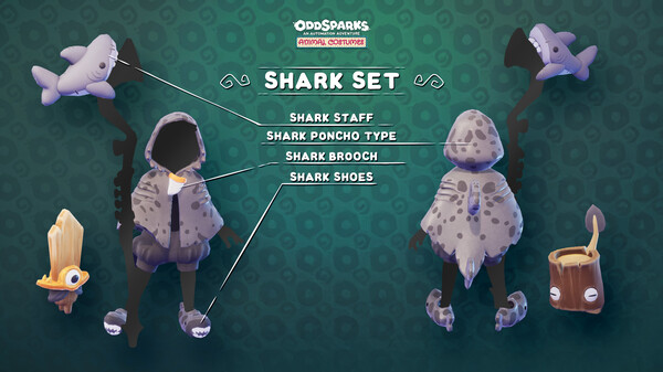Oddsparks: An Automation Adventure - Tailor's Animal Costumes Pack (DLC)