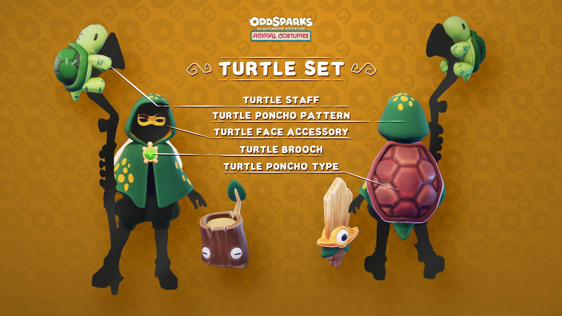 Oddsparks: An Automation Adventure - Tailor's Animal Costumes Pack Screenshot Thumbnail 9