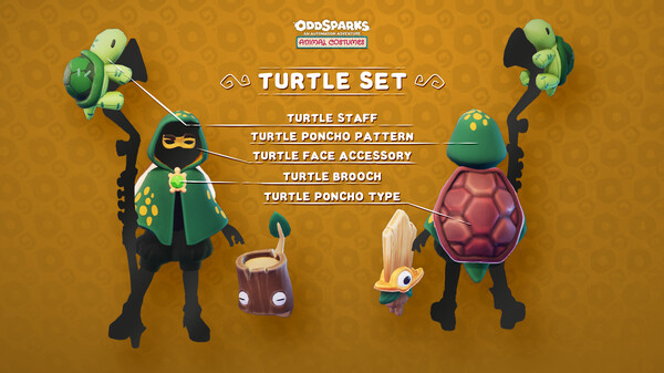 Oddsparks: An Automation Adventure - Tailor's Animal Costumes Pack (DLC)