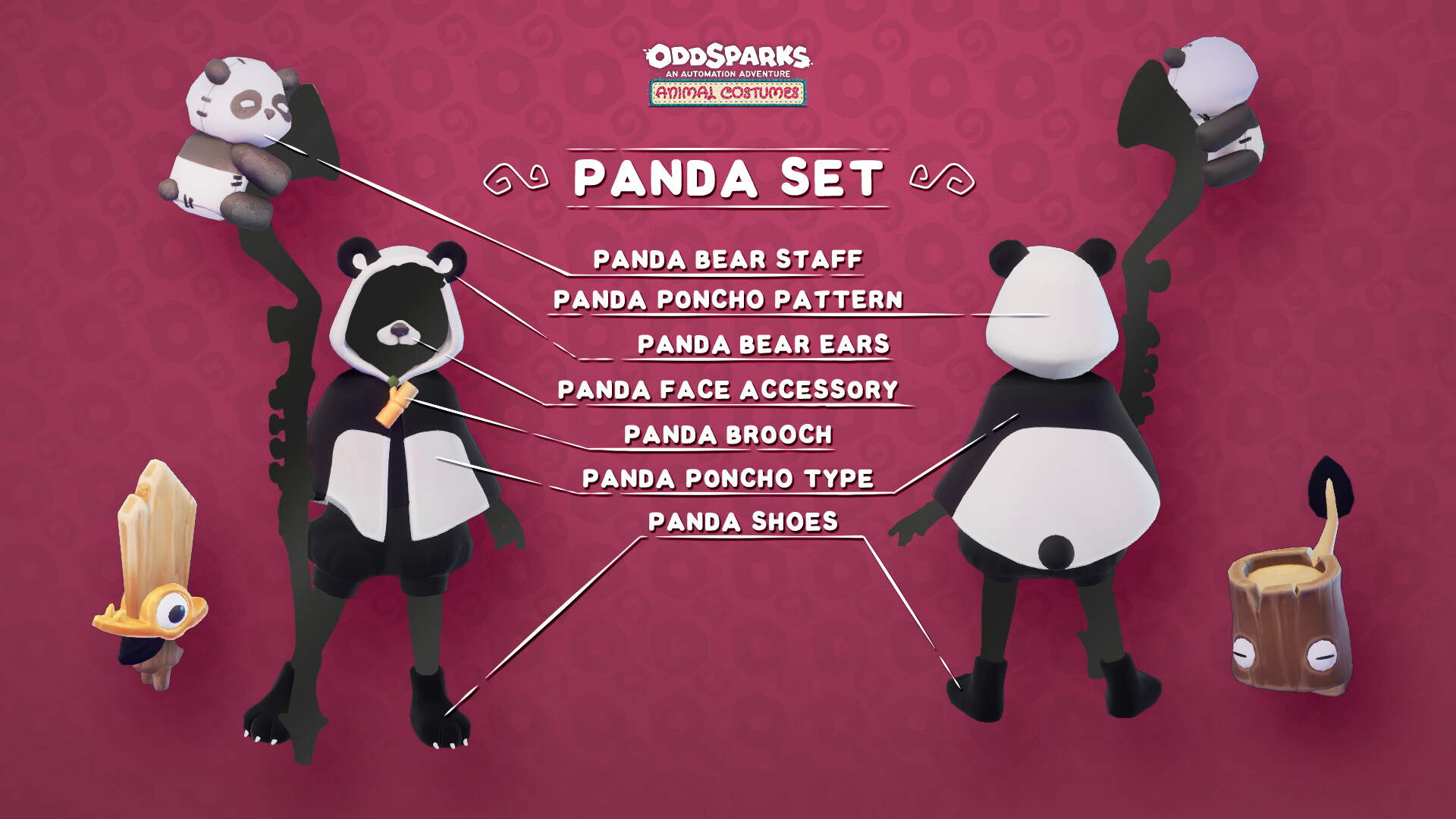 Oddsparks: An Automation Adventure - Tailor's Animal Costumes Pack Featured Screenshot #1