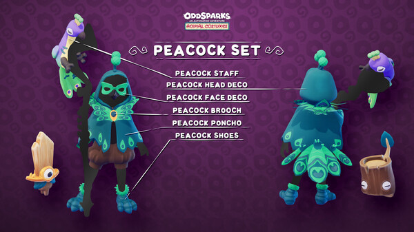 Oddsparks: An Automation Adventure - Tailor's Animal Costumes Pack