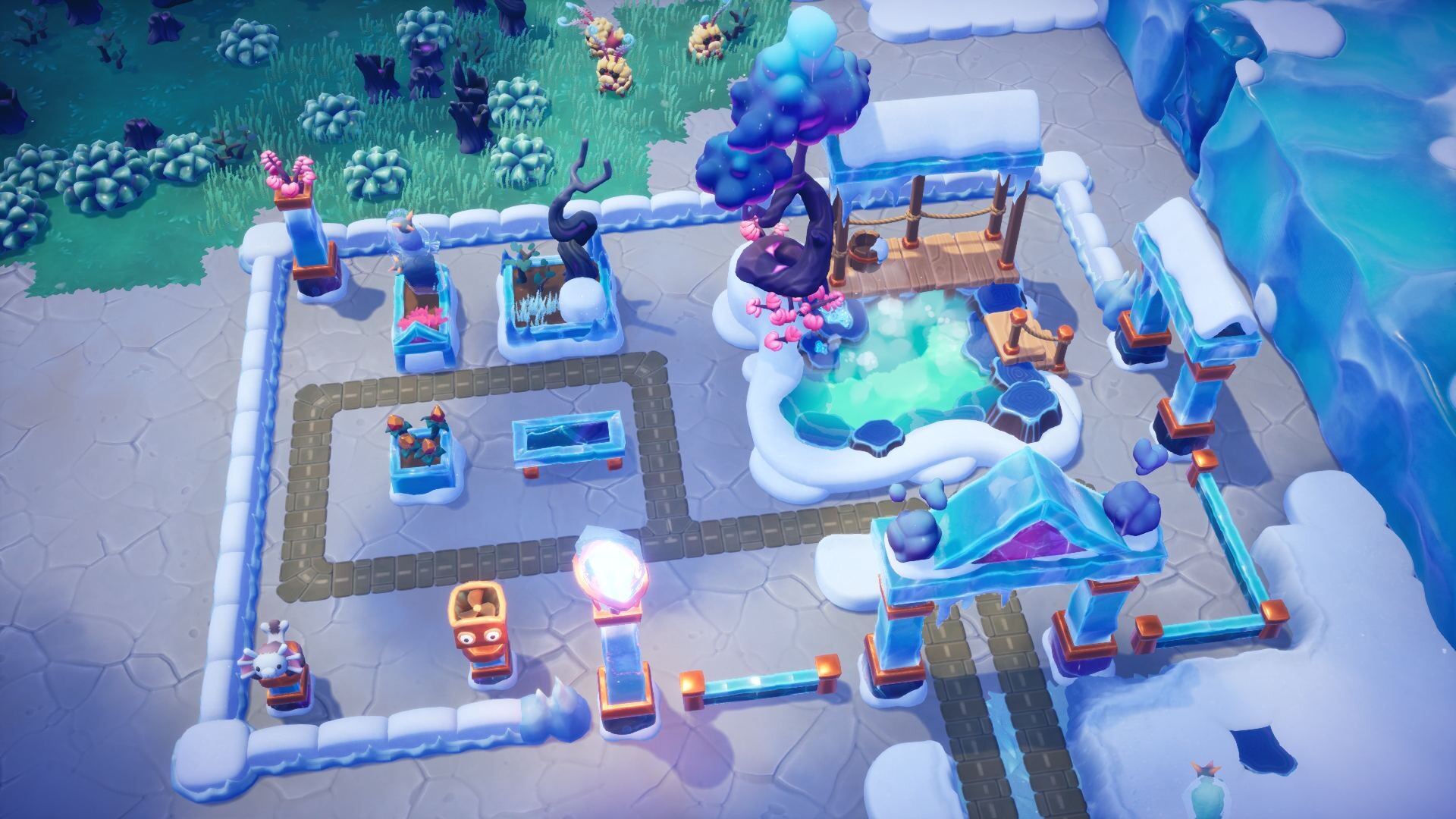 Oddsparks: An Automation Adventure - Craftsman's Elemental Decorations Pack Featured Screenshot #1