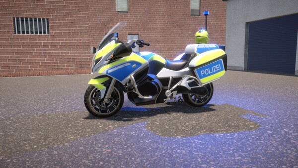 Autobahn Police Simulator 3 - Police Motorcycle.