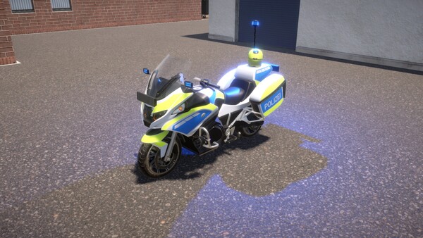 Autobahn Police Simulator 3 - Police Motorcycle.