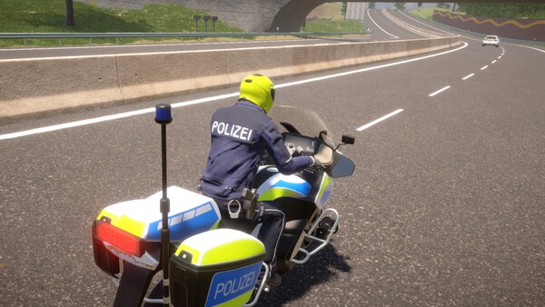 Autobahn Police Simulator 3 - Police Motorcycle.