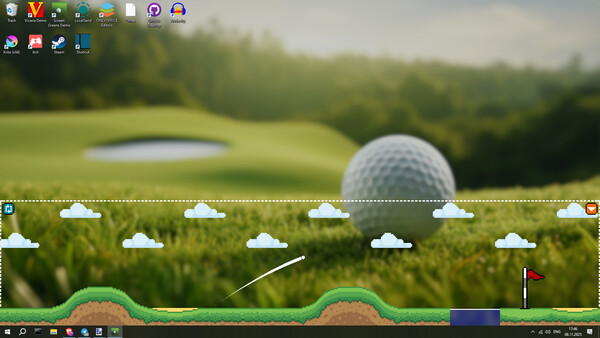 Screen Greens game for Linux 1