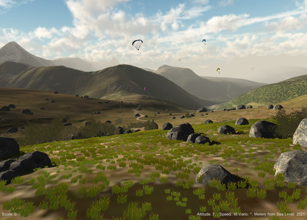 3D Paraglider screenshot #2