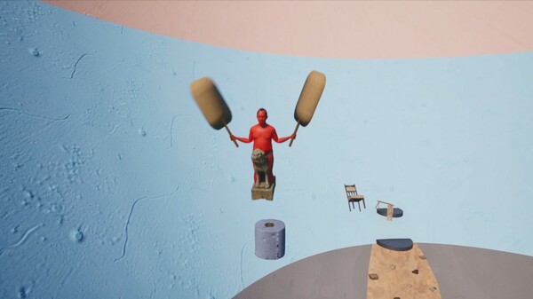 Screenshot z Flappy Harpy Daddy