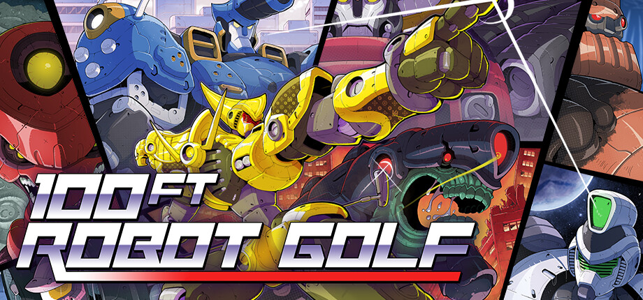 100ft Robot Golf cover art