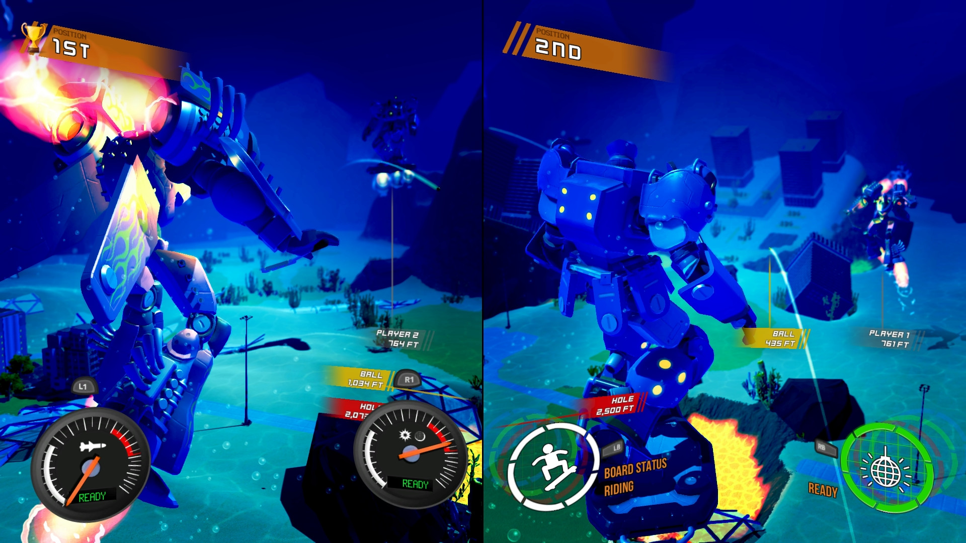 screenshot of 100ft Robot Golf 4