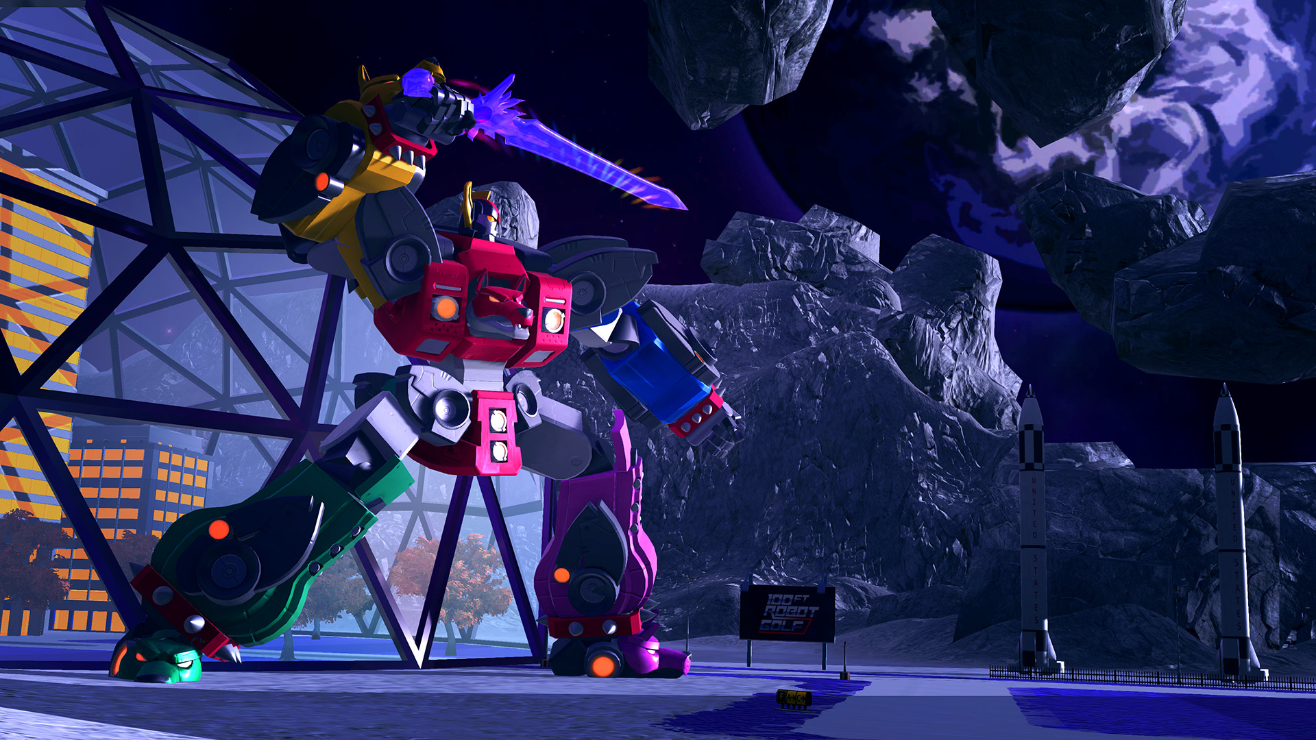 screenshot of 100ft Robot Golf 3