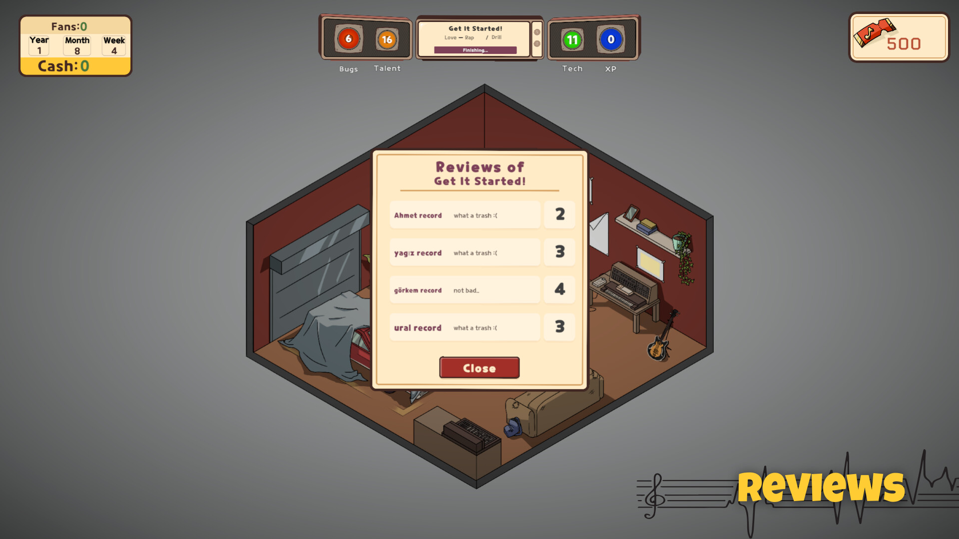 Music Producer Tycoon Demo Featured Screenshot #1