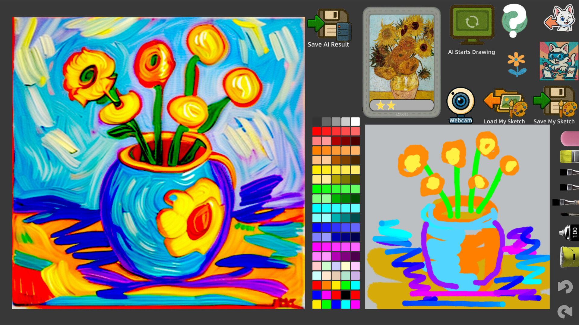 #4. AI PAINTER: Painting Simulator (Steam) 来自: Magic Cat