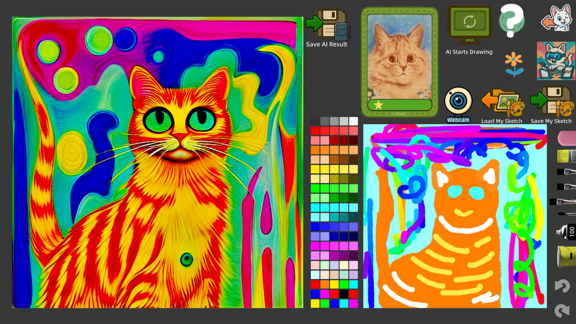 #3. AI PAINTER: Painting Simulator (Steam) 来自: Magic Cat