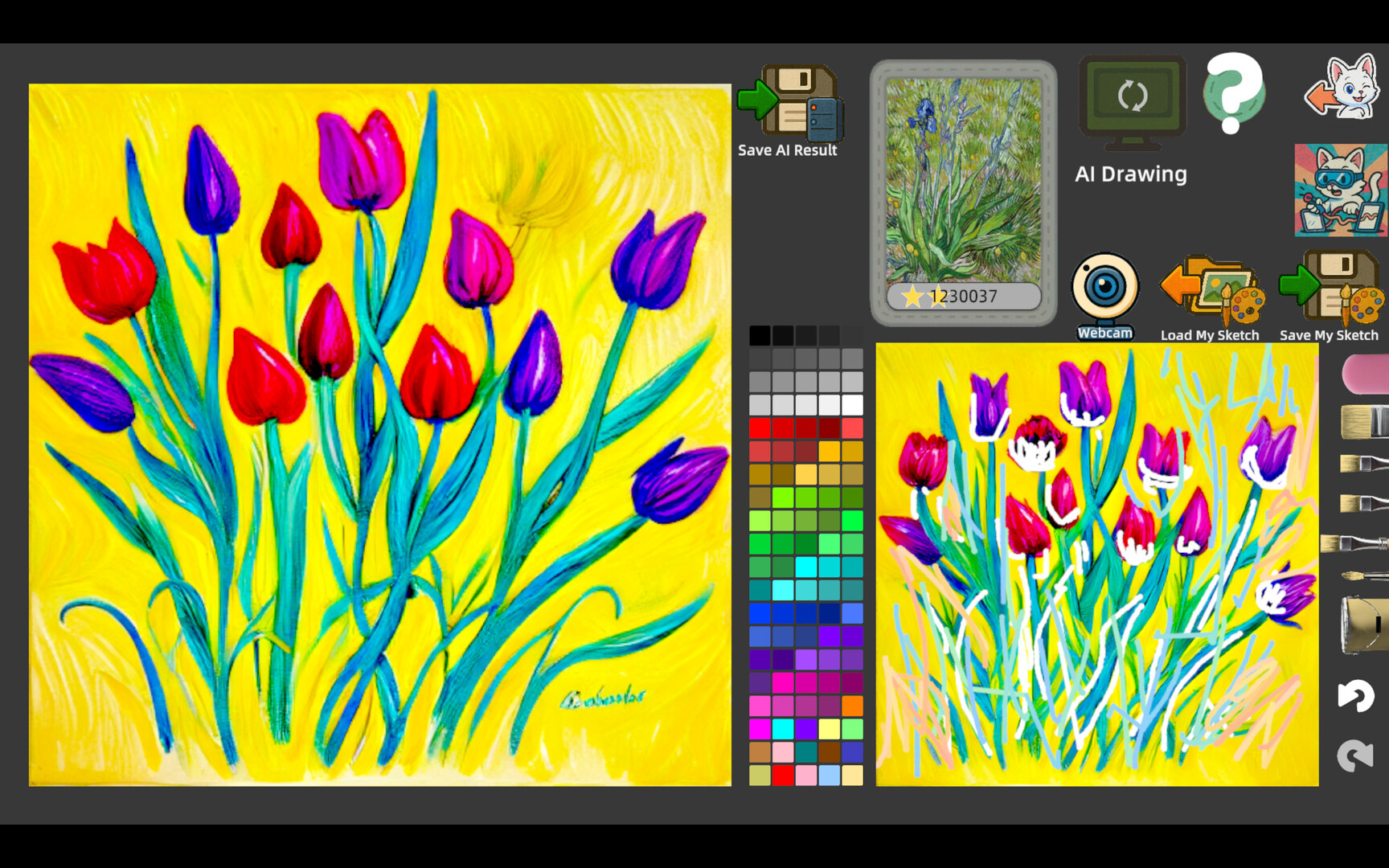 AI PAINTER: Painting Simulator
