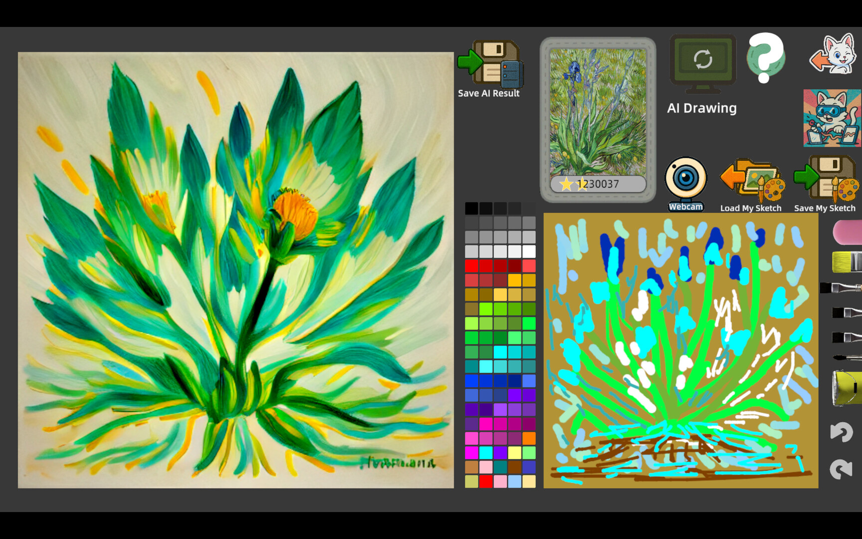 AI PAINTER: Painting Simulator