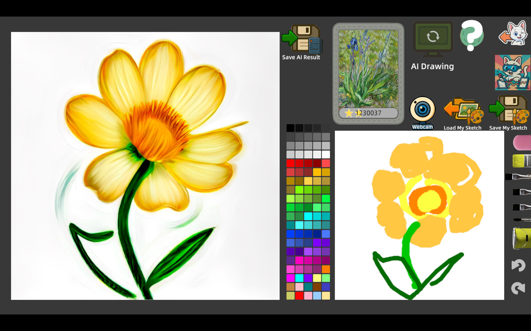AI PAINTER: Painting Simulator