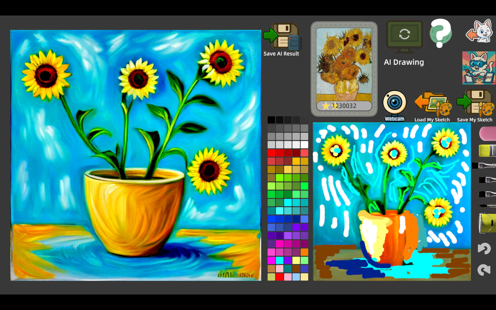 AI PAINTER: Painting Simulator