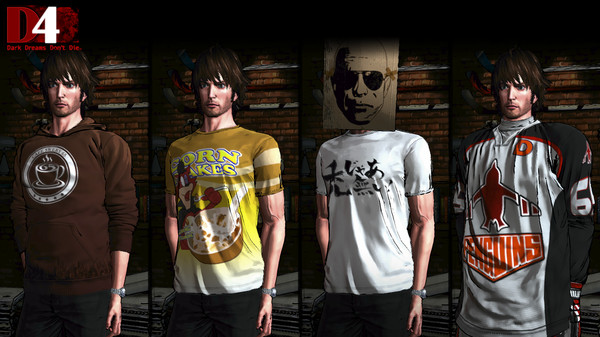 D4: SWERY's Choice Costume Set -4 Cups of Coffee-