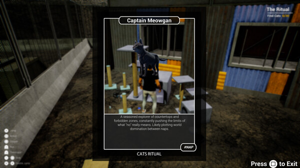 Screenshot z Cats Ritual