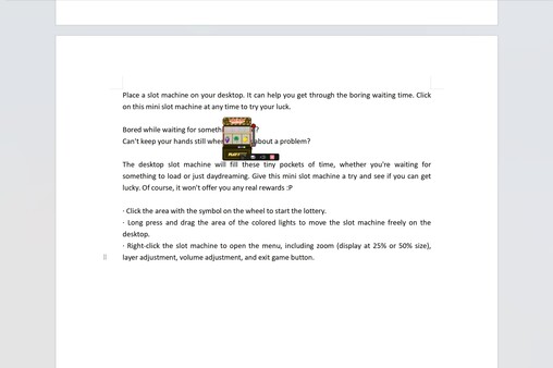 Desktop Slot screenshot 4