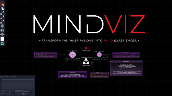 Screenshot z MindViz Screenshot z MindViz