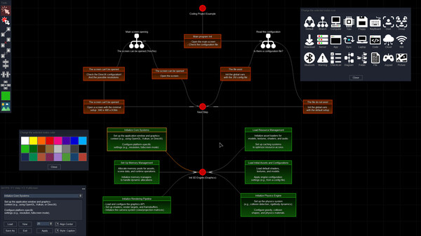 Screenshot z MindViz Screenshot z MindViz