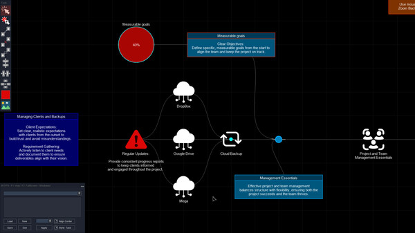 Screenshot z MindViz Screenshot z MindViz