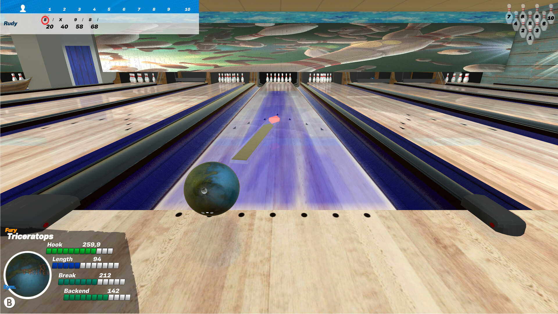 Bowlers: The bowling experience gameplay screenshot 3