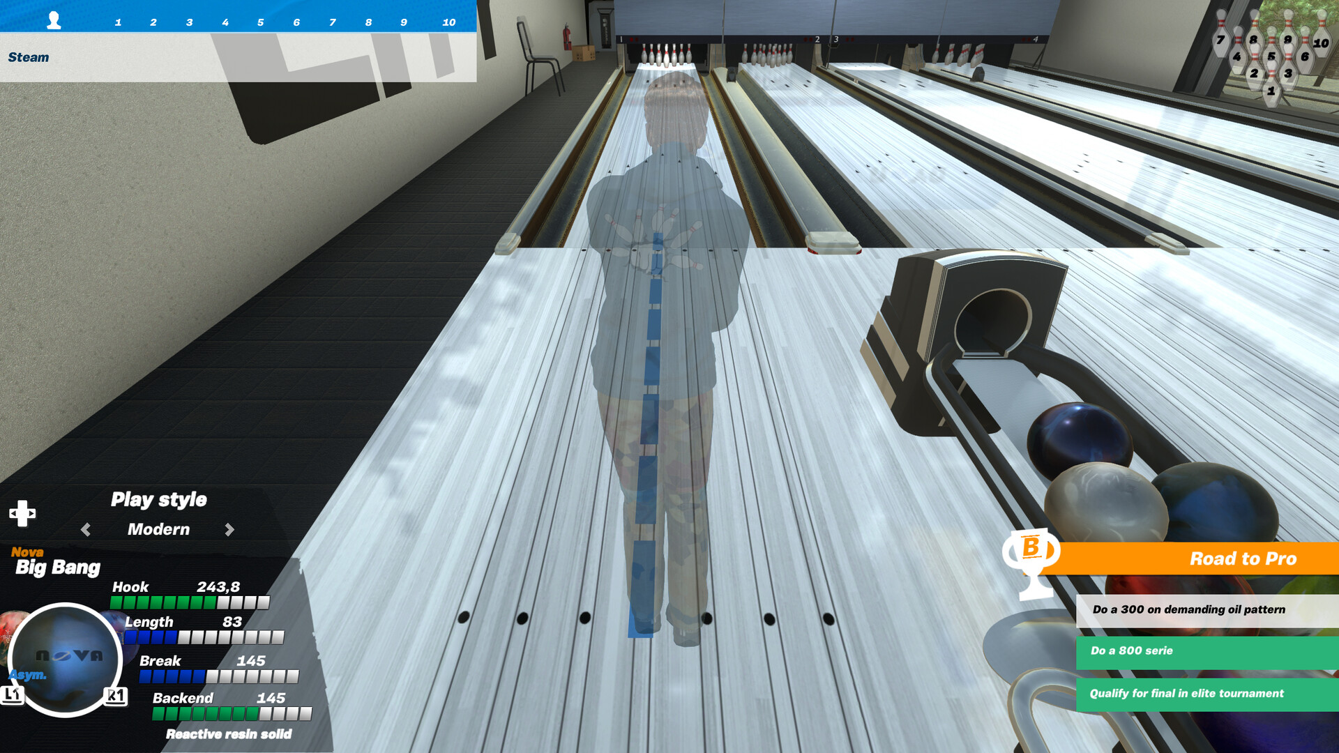 Bowlers : The bowling experience screenshot