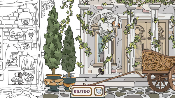 Скриншот из Hidden Cats: Rome